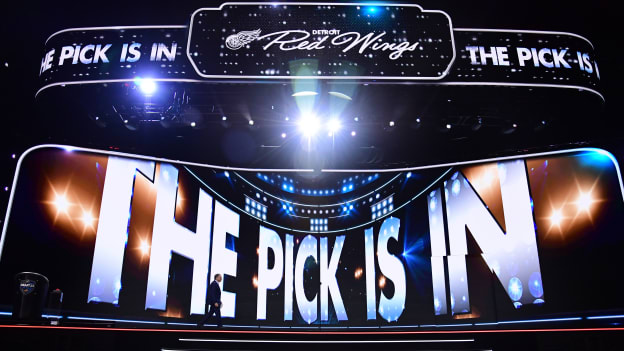 Red Wings wrap up weekend in Los Angeles with Day 2 of 2025 NHL Entry Draft