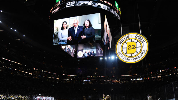 Photos: Willie O'Ree Jersey Retirement Ceremony
