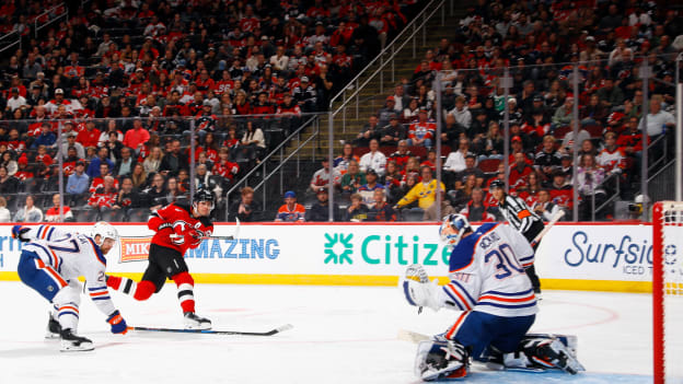 Edmonton Oilers v New Jersey Devils