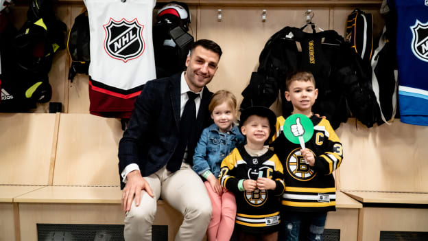 Photos | Bergeron at 2022 NHL All-Star Weekend