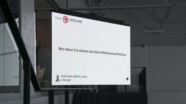 A tweet from @fortin_alain