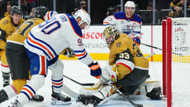 Edmonton Oilers v Vegas Golden Knights