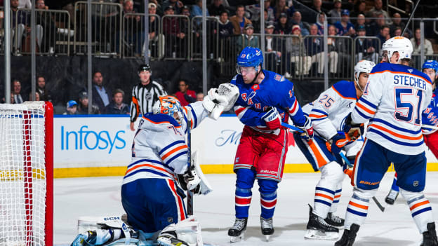 Edmonton Oilers v New York Rangers