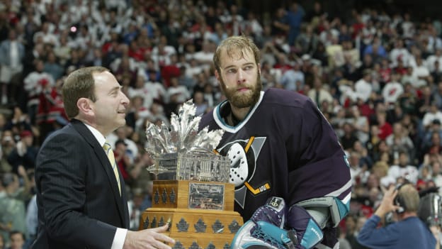 Giguere Looks Back on an Incredible 2003 Playoff Run