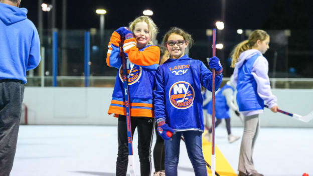 PHOTOS: Try Street Hockey for Free with Girl Scouts of Nassau County