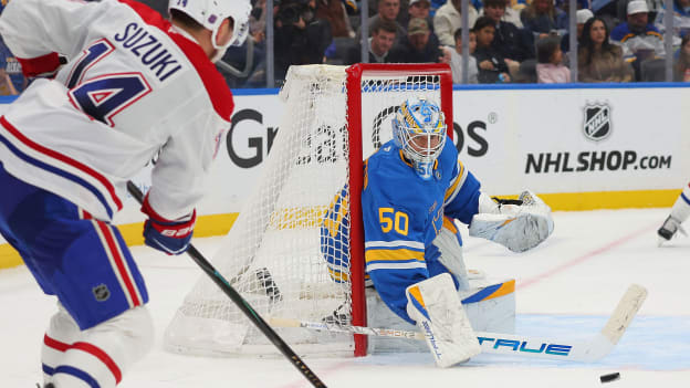 FINAL: Blues 2, Canadiens 0