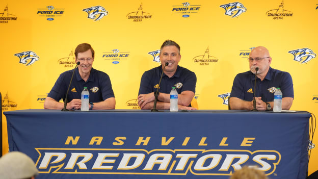 Head Coach Andrew Brunette Arrives in Smashville