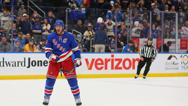 Rangers at Blues: Postgame Notes