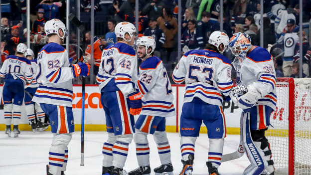 Edmonton Oilers v Winnipeg Jets