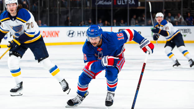 St Louis Blues v New York Rangers