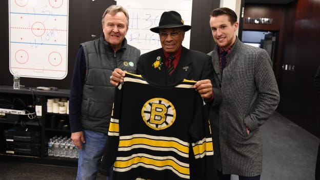Bruins to Retire Willie O'Ree's No. 22