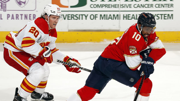 Calgary Flames at Florida Panthers January 4, 2022