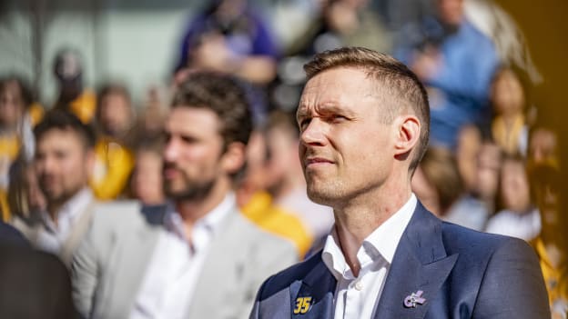 Pekka Rinne Statue Unveiling