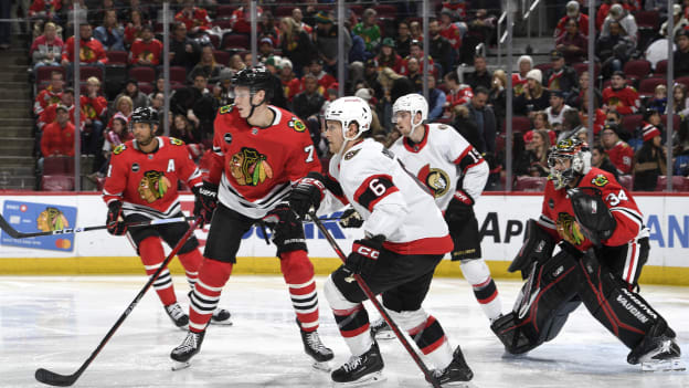 Ottawa Senators v Chicago Blackhawks