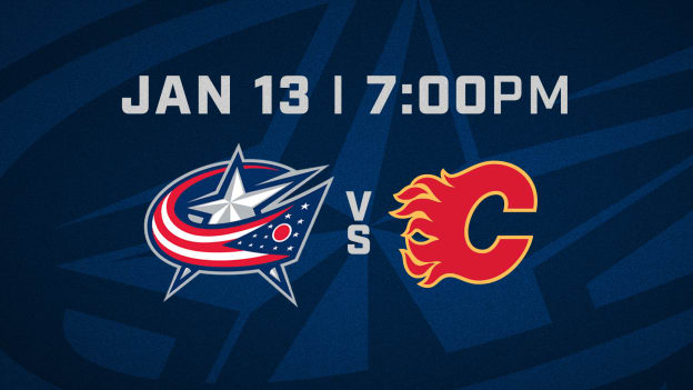 TUESDAY, JANUARY 13 AT 7 PM VS. CALGARY FLAMES