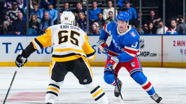 Pittsburgh Penguins v New York Rangers