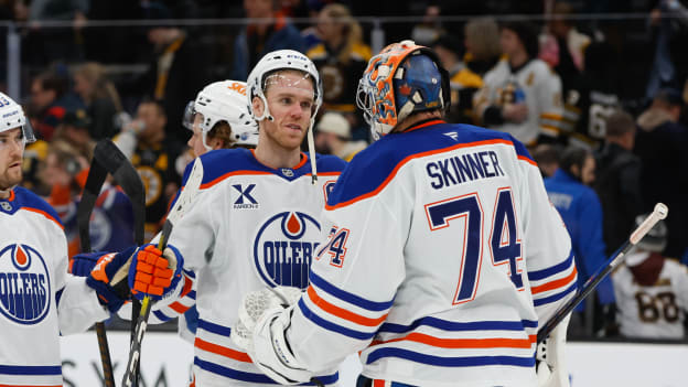 Edmonton Oilers v Boston Bruins