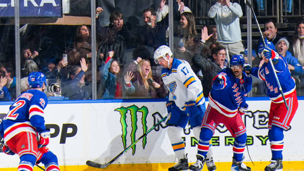 St. Louis Blues v New York Rangers