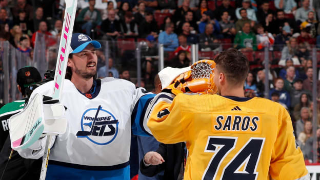 Best of Juuse Saros at the 2023 NHL All-Star Weekend