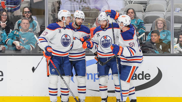 San Jose Sharks vs. Edmonton Oilers