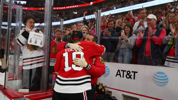 Jonathan Toews' Last Game for Chicago - April 13, 2023