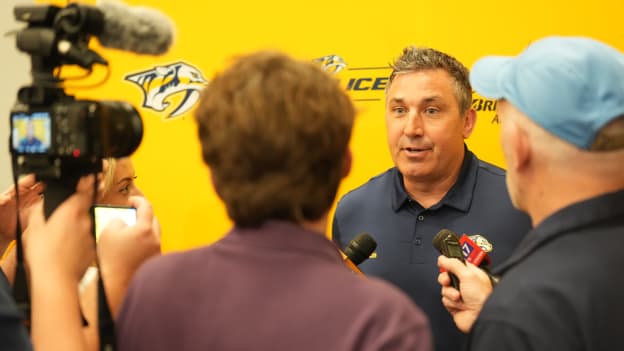 Head Coach Andrew Brunette Arrives in Smashville