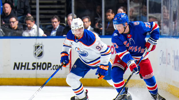 Edmonton Oilers v New York Rangers