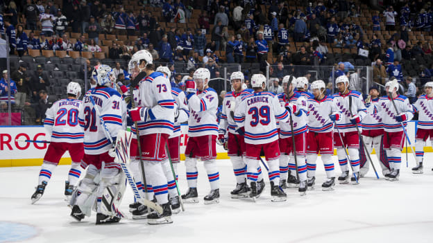 New York Rangers v Toronto Maple Leafs