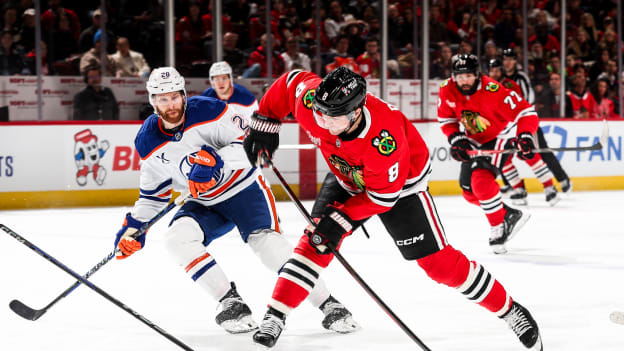 Edmonton Oilers v Chicago Blackhawks