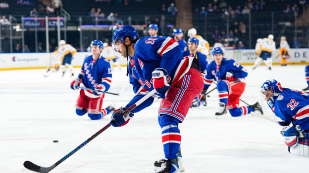 Nashville Predators v New York Rangers
