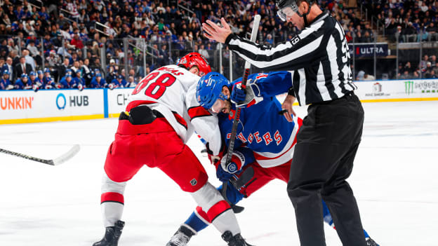 Carolina Hurricanes v New York Rangers