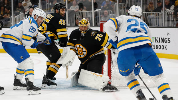 FINAL: Bruins 5, Blues 2
