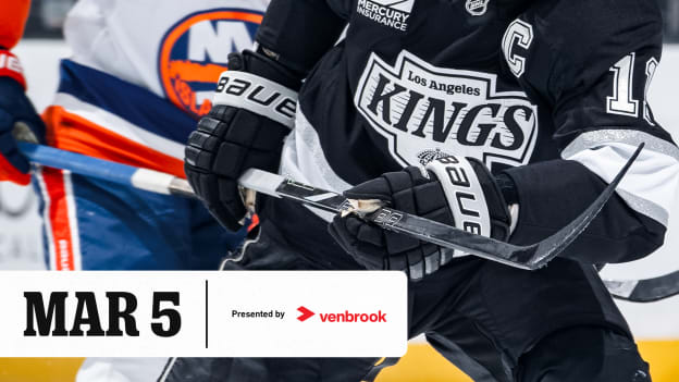MARCH 5 VS NEW YORK ISLANDERS