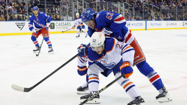 Edmonton Oilers v New York Rangers