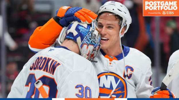 UBS Postgame Photos: Islanders 4, Senators 2