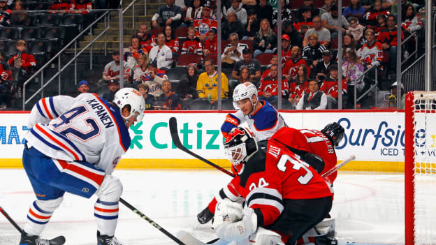 Edmonton Oilers v New Jersey Devils