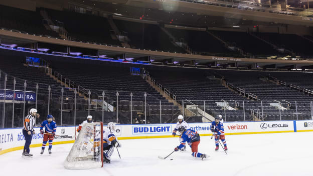 Jr. Rangers vs Jr. Islanders @ MSG