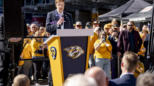 Pekka Rinne Statue Unveiling