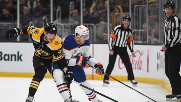 Edmonton Oilers v Boston Bruins