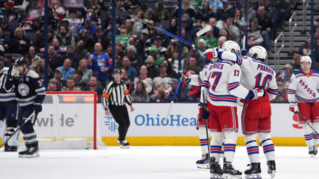 New York Rangers v Columbus Blue Jackets