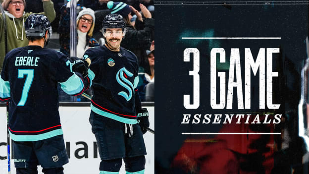 Flyers (19-10-7) vs. Kraken (15-14-6) | 5:00 p.m.