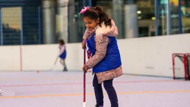 PHOTOS: Try Street Hockey for Free with Girl Scouts of Nassau County