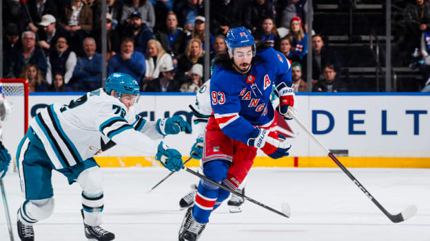 San Jose Sharks v New York Rangers