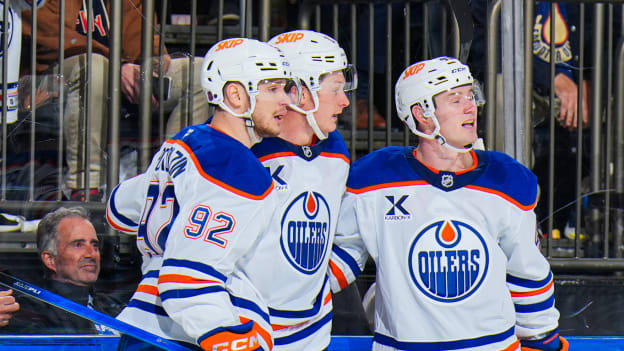 Edmonton Oilers v New York Rangers