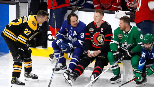 Photos | Bergeron at 2022 NHL All-Star Weekend