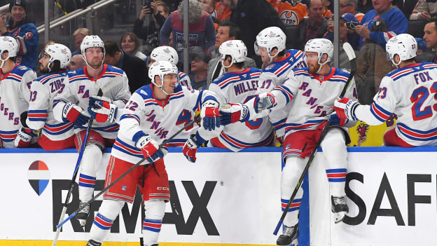 New York Rangers v Edmonton Oilers