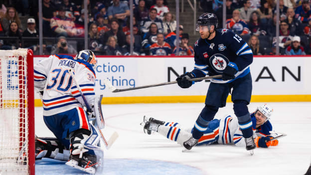 Edmonton Oilers v Winnipeg Jets