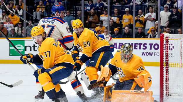 Edmonton Oilers v Nashville Predators