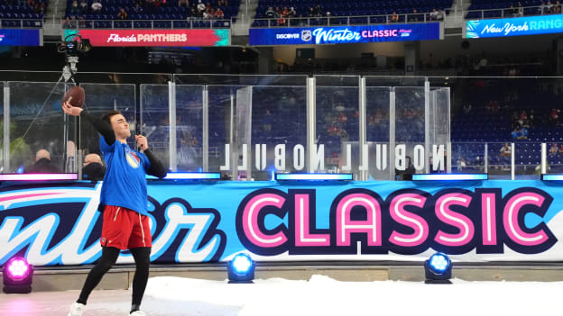 Winter Classic Warmups