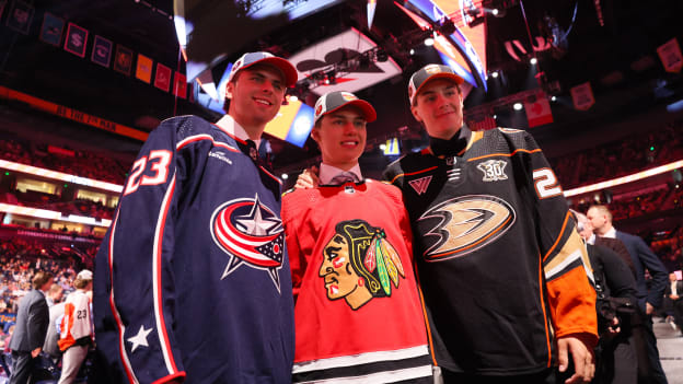 Ducks Draft Leo Carlsson Second Overall Photos